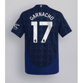 Manchester United Alejandro Garnacho #17 Auswärtstrikot 2024-25 Kurzarm